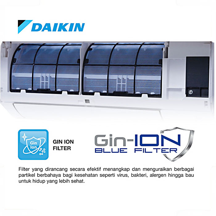 Daikin AC Wall Mounted Split Alpha Inverter 1 PK - FTKH25YV14